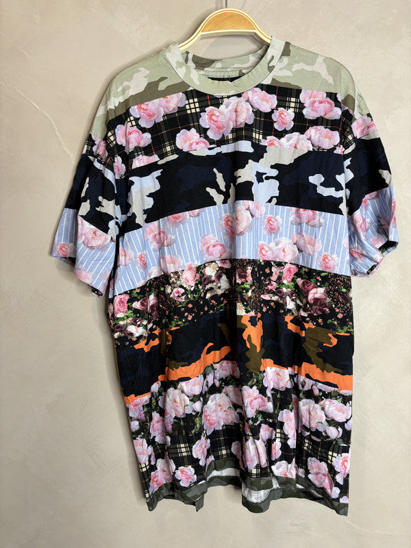 givenchy Floral print tee