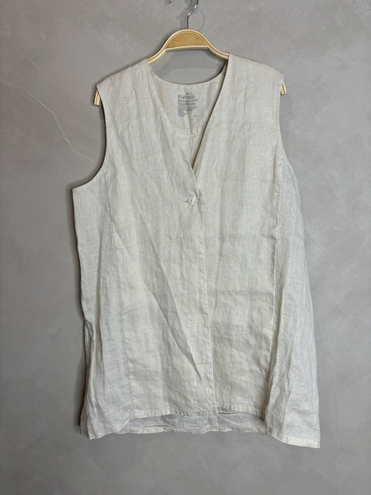 MUJI linen vest