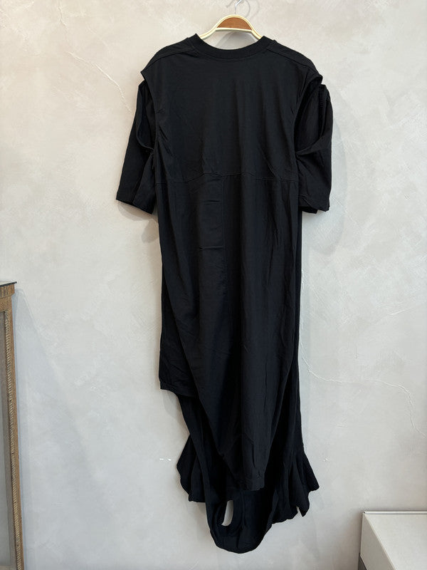 RICK OWENS Black two-way long top