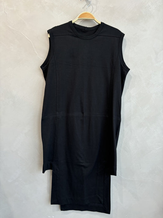 RICK OWENS Black sleeveless long top