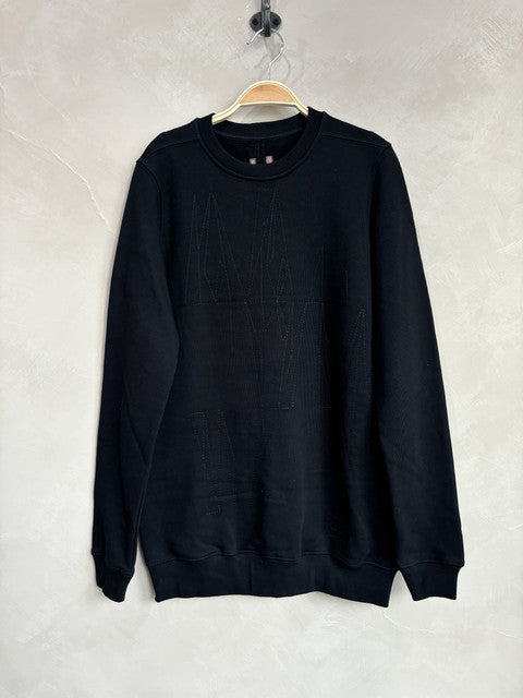 DRKSHDW black stitch sweatshirt