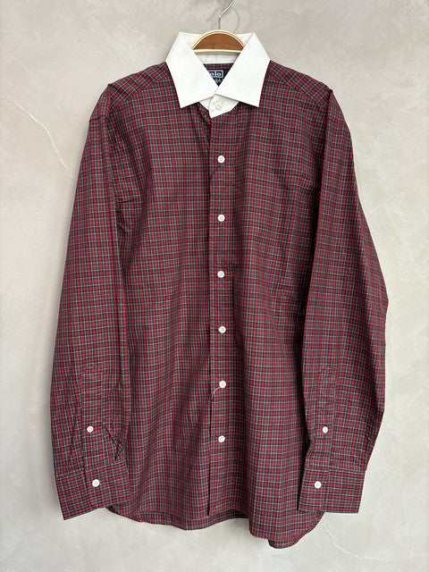 polo ralph lauren red checkered shirt