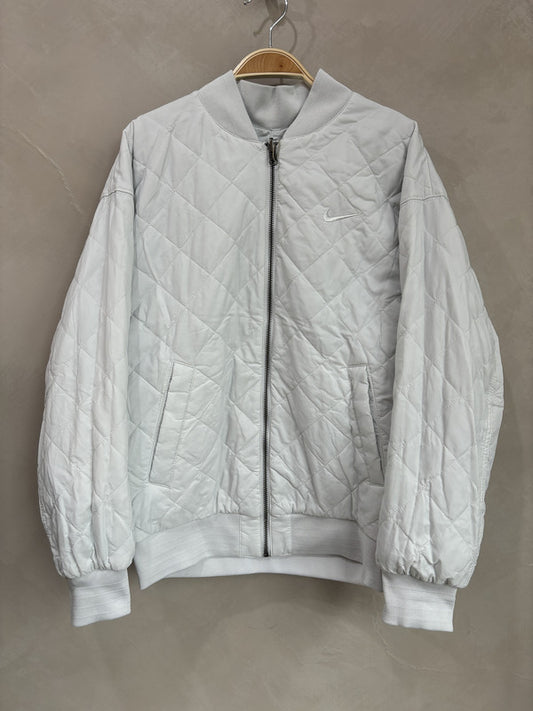 nike light grey reversible jacket