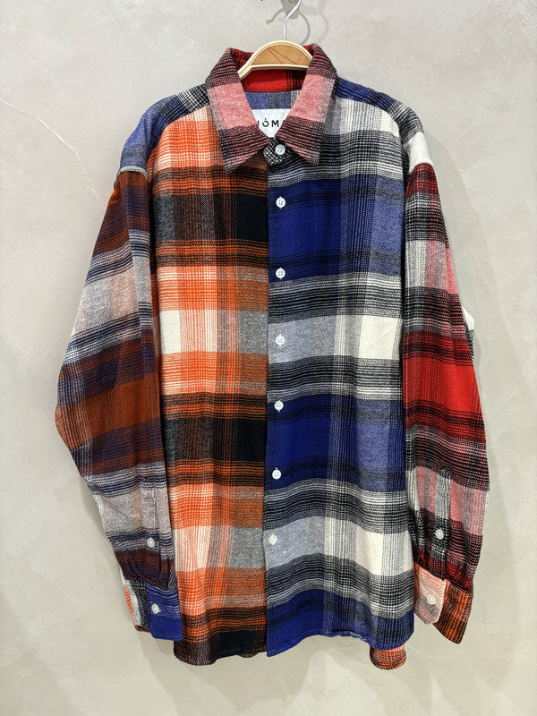 NOMA checkered cotton shirt