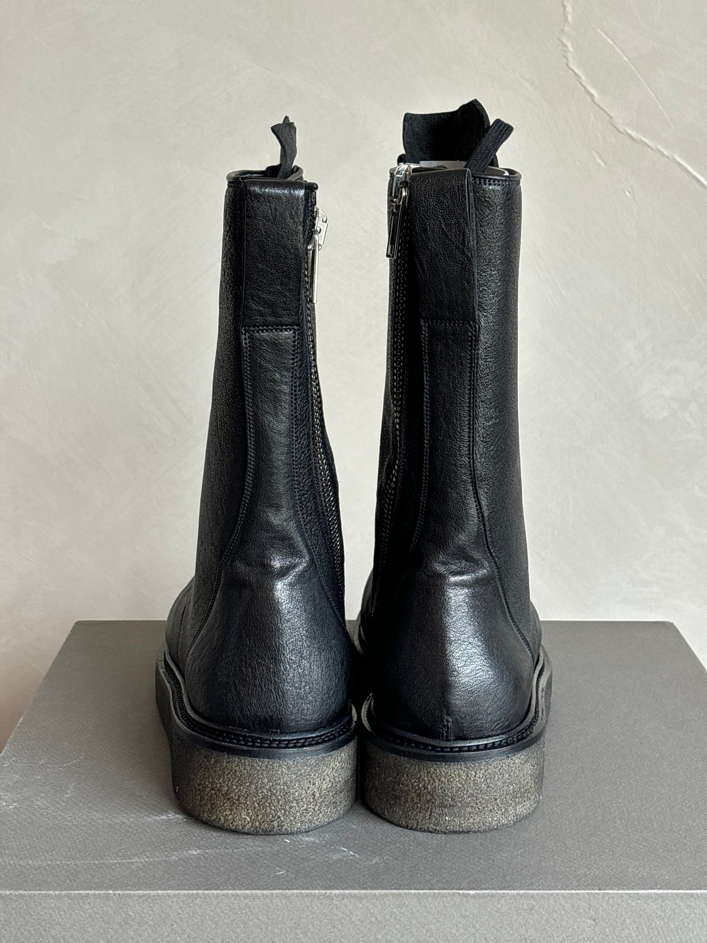 RICK OWENS Lace Up Army Boots