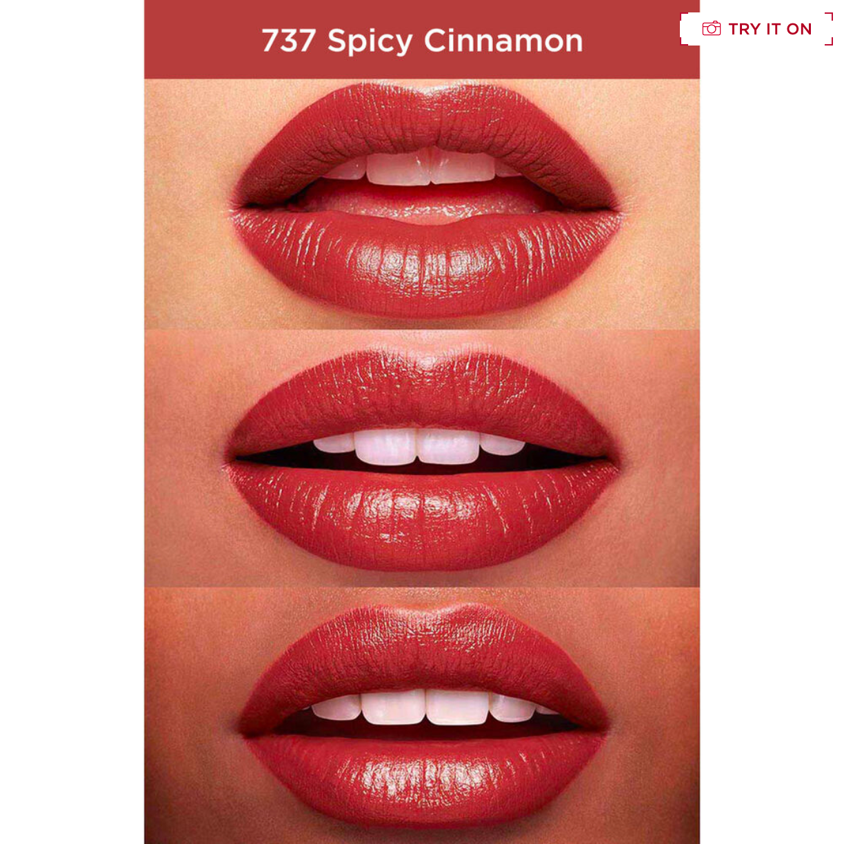 clarins Joli Rouge Satin Lipstick — 737 Spicy Cinnamon